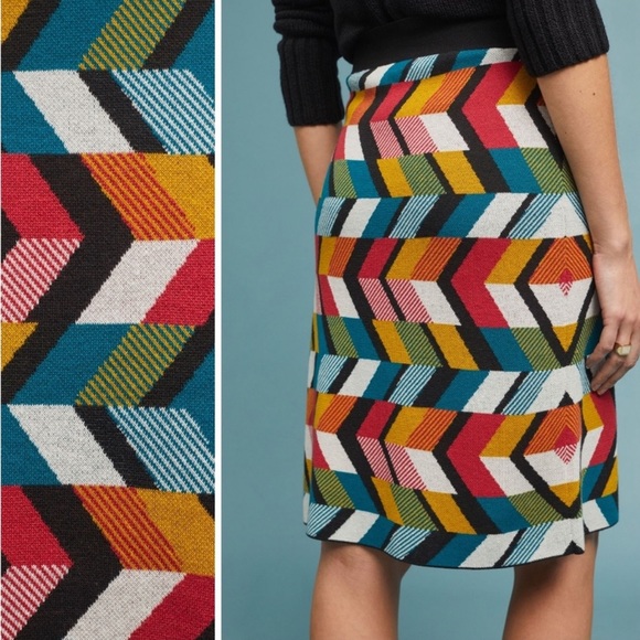 Geo Print sweater/knit set - Picture 5 of 7